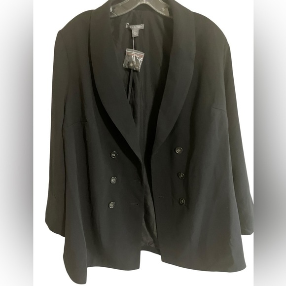 NWT Jessica London Double‎ Breasted Classy Career Blazer Women’s Plus Size 18W - Picture 3 of 14